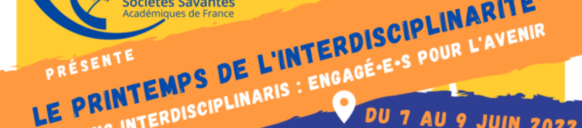 Printemps de l’interdisciplinarité