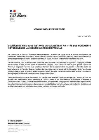 CP ministère Eppeville